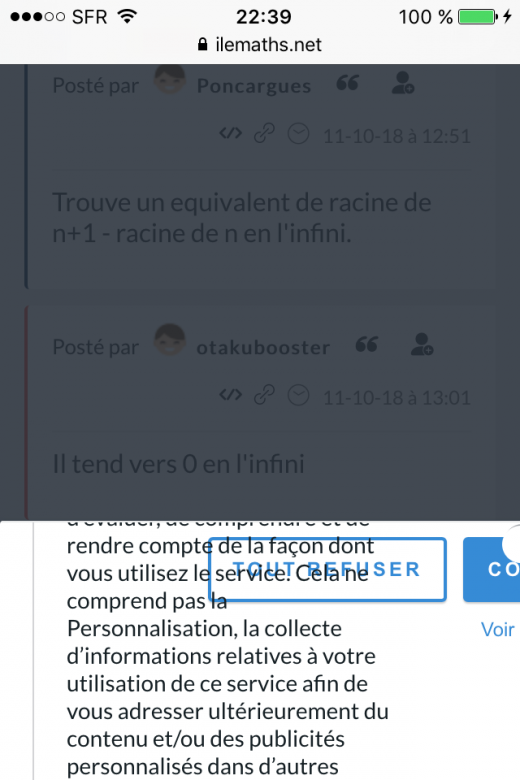 cookies et invasion