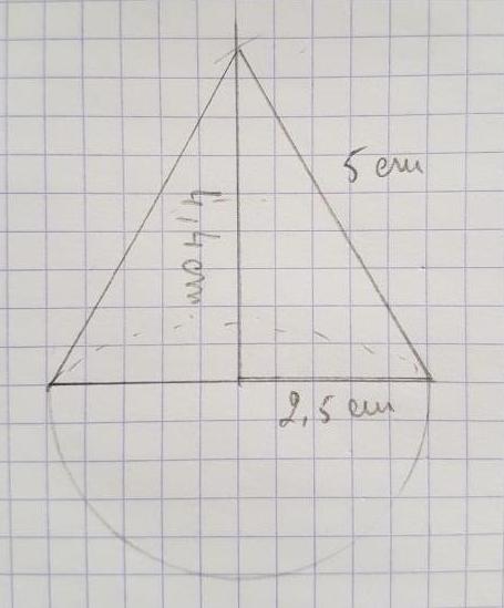 Mesurer la hauteur d\'un cone.