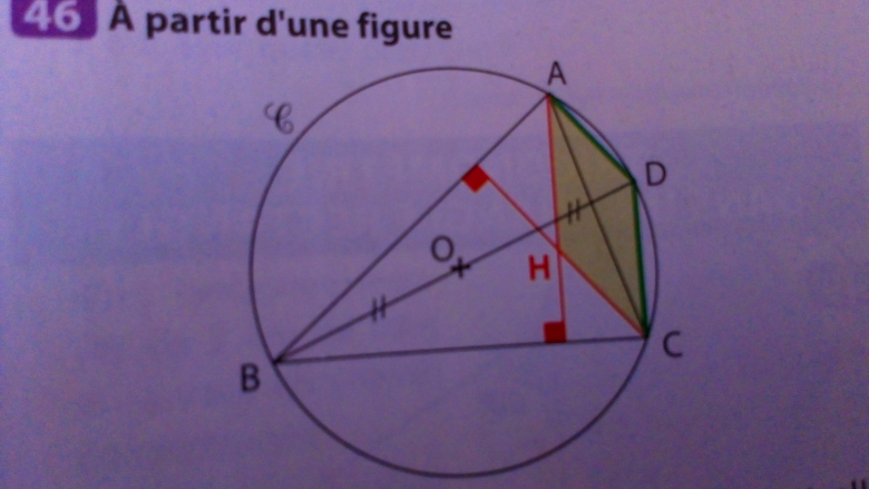 Triangles, cercles et quadrilatères