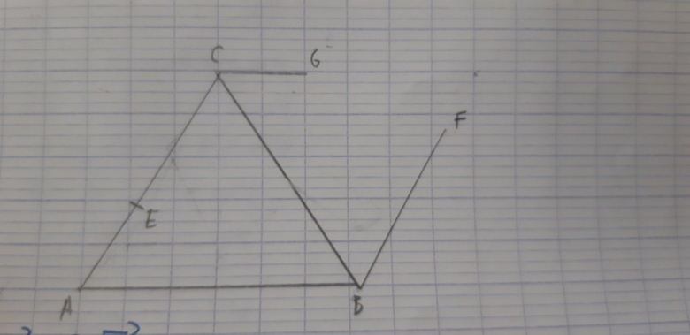 Montr� qu\'un vecteur et �gal � la somme de 2 autres