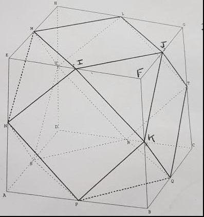 DM de math - cube tronqu