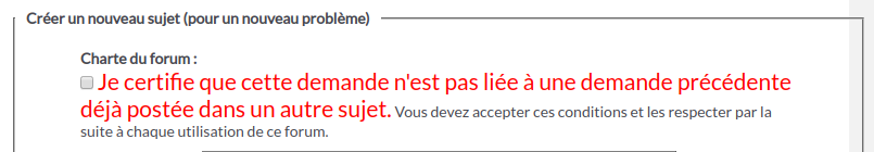 Bienvenue aux nouveaux
