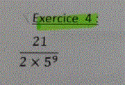 Exercice DM nombre dcimal