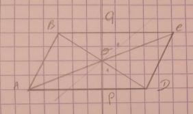 Triangles isométriques et propriétés parrallelogramme