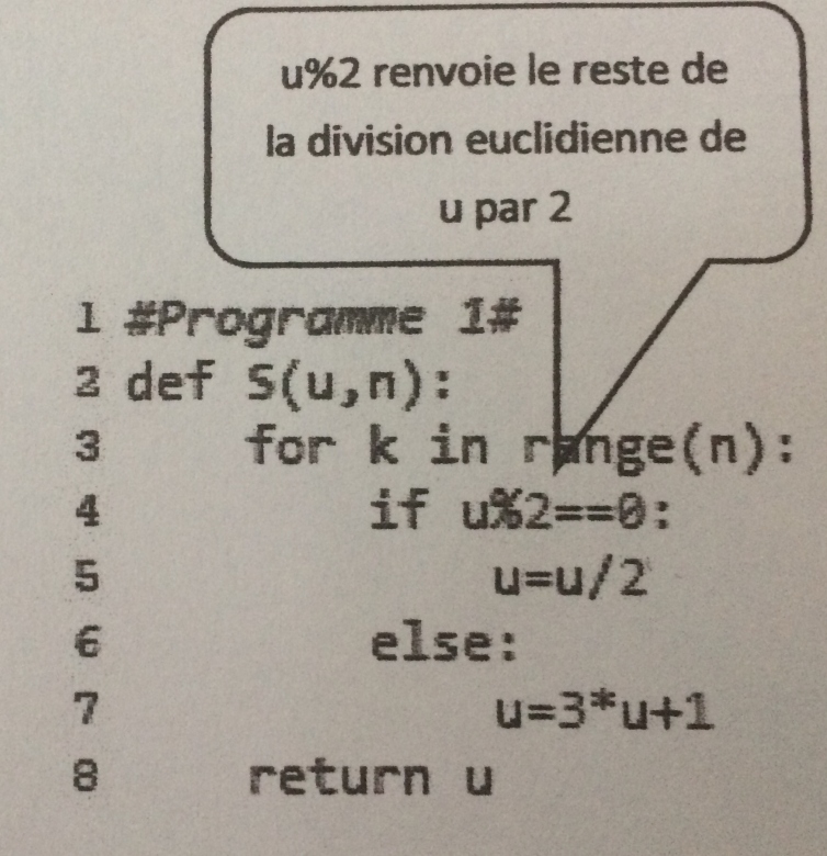 Algorithme premi�re 