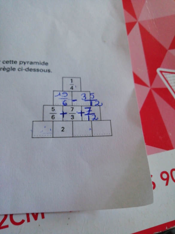 Pyramid fraction 