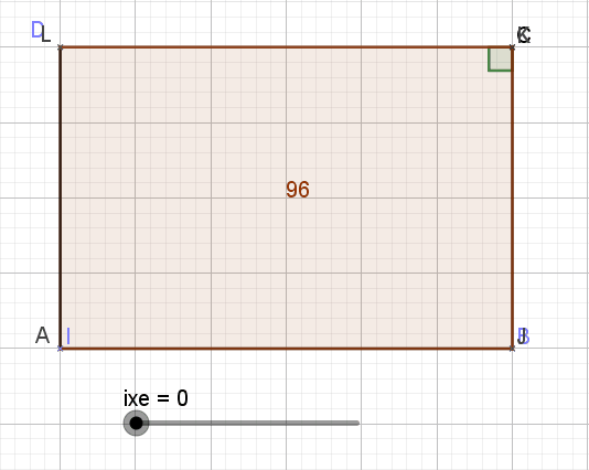 DM de MATHS: Les parallélogrammes rectangles et fonctions
