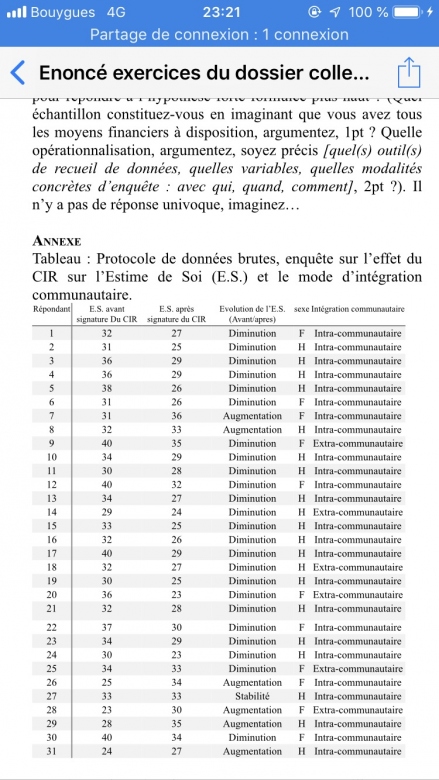 Statistiques appliqu�s