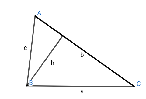 Exercice sur les triangles .