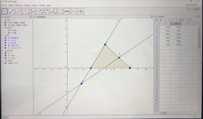 th�or�me de Thal�s et r�ciproque 