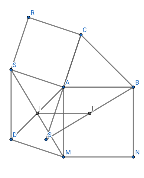Rotation dans un triangle 