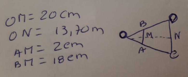 Question sur hauteur d\'une arbre