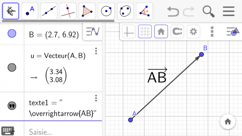 T�tra�dre compos� de deux triangles isoc�les 