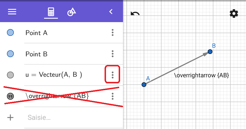 T�tra�dre compos� de deux triangles isoc�les 