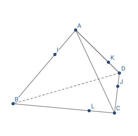 Vecteurs coplanaires dans un t�tra�dre