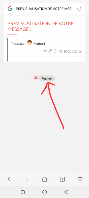 Probl�me de fonctionnement