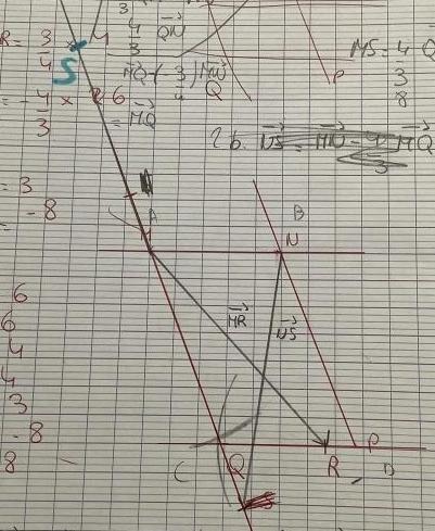 Vecteurs dans un parall�logramme 