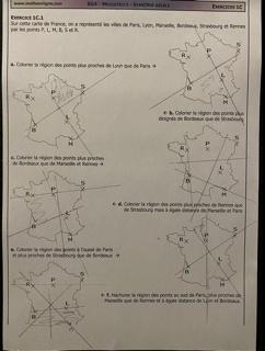 Symtrie avec carte de France 