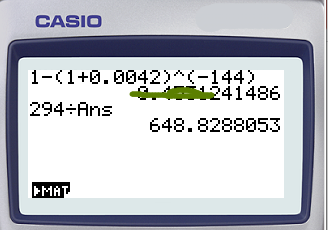 Amortissement d?un emprunt 