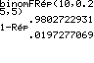 DM  Lois discr�tes