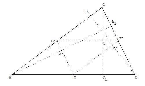 alignement des milieux des hauteurs