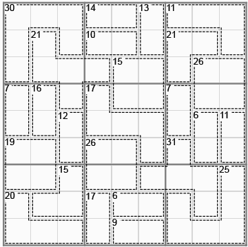 Une grille test 9X9