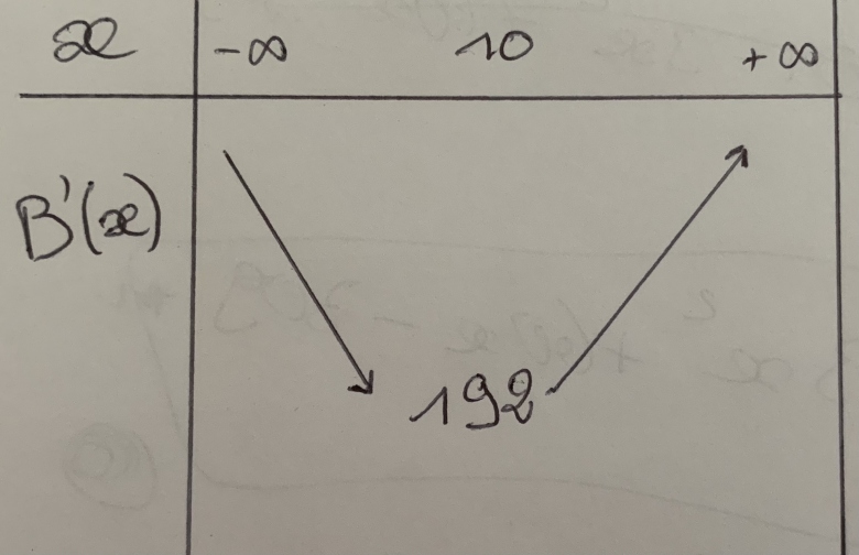 DM de Maths sur les d�riv�s