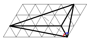 angles sur 8 triangles �quilat�raux