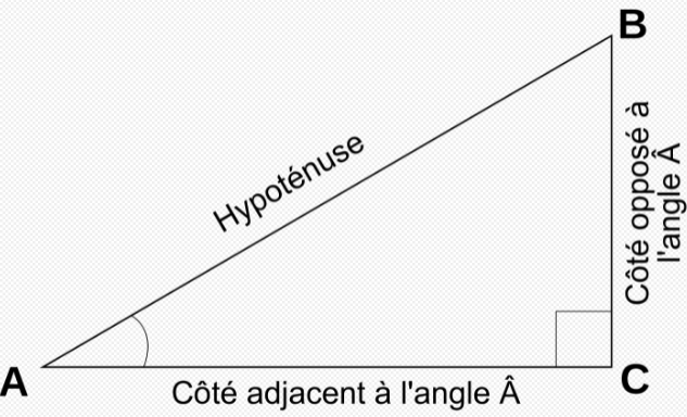 Dterminer longueurs cts triangle rectangle