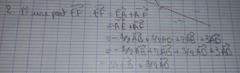 Les vecteurs et le parall�lisme