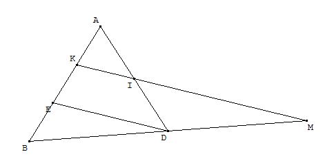 géométrie dans l\'espace dans un tétraèdre