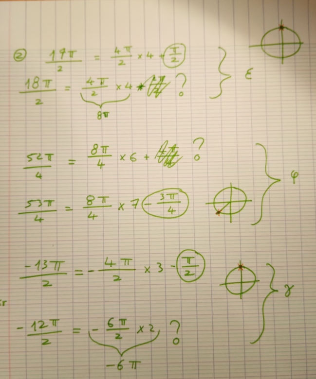 Mesure principale trigonom�trie 