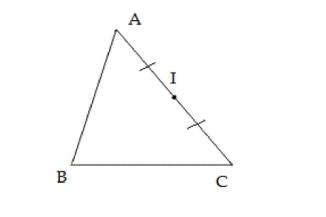 Triangle - Question sur les symétriques