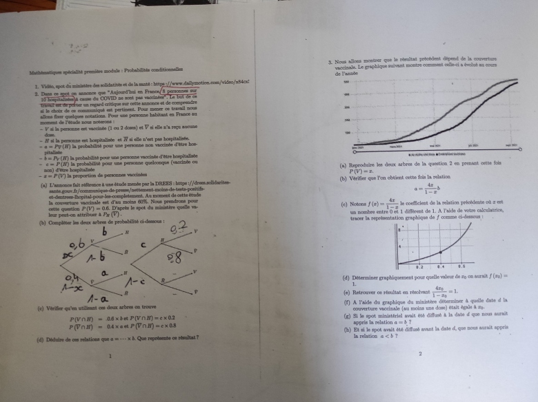 Probabilités Conditionnelles