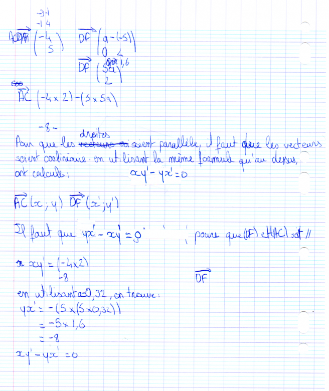 G�om�trie vecteurs