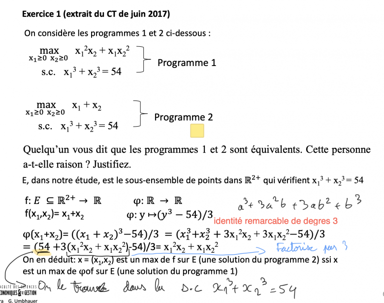 optimisation - Forum mathématiques Licence-pas de math algèbre - 878535 ...