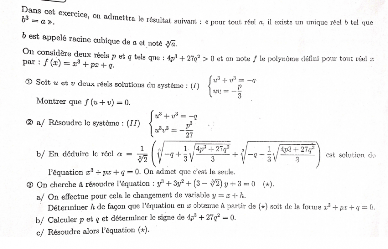 Fonctions polynômes