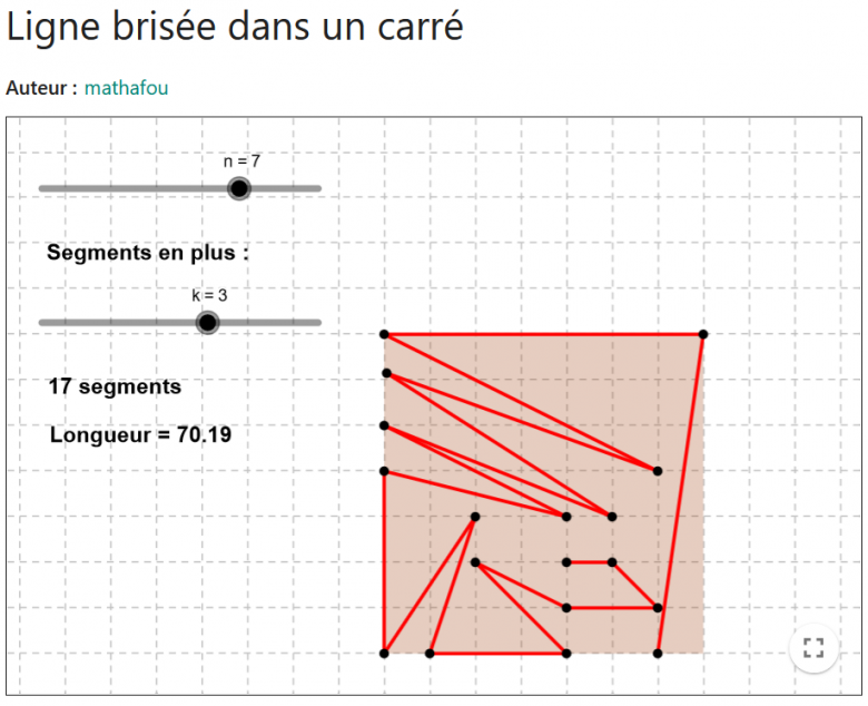Que de segments !