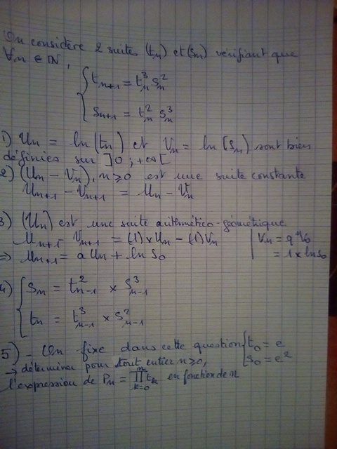 Sommes et Produits et Suites constantes
