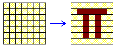 Dessiner avec des cubes