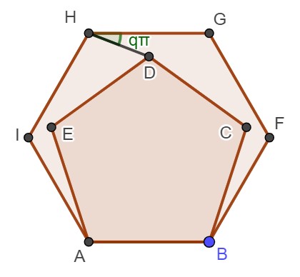 Calculs d\'angles dans des polygones rguliers
