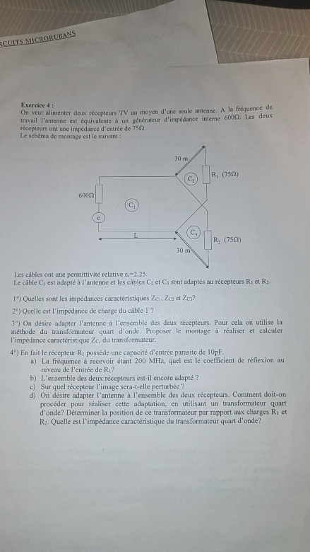 Ligne de transmission 