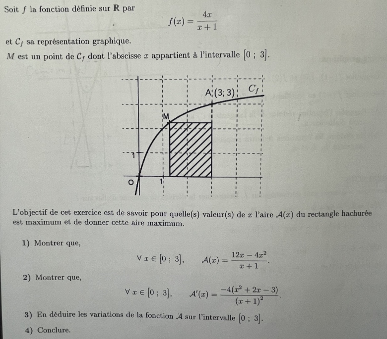 tude de Foctions