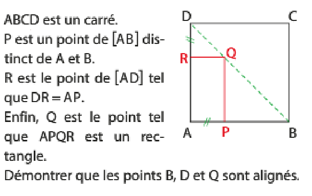 Vecteurs et proportion inconnue