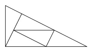 Partage d\'un triangle en triangles