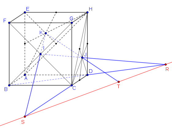 geometrie dans l\'espace vecteurs