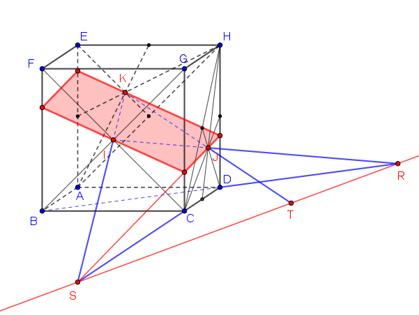 geometrie dans l\'espace vecteurs