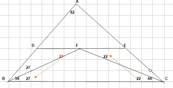 Calcul d\'angle 