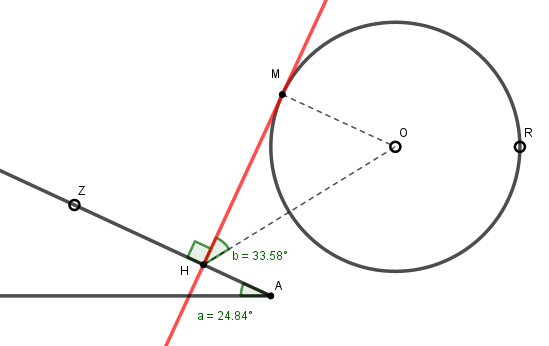 angle a et b
