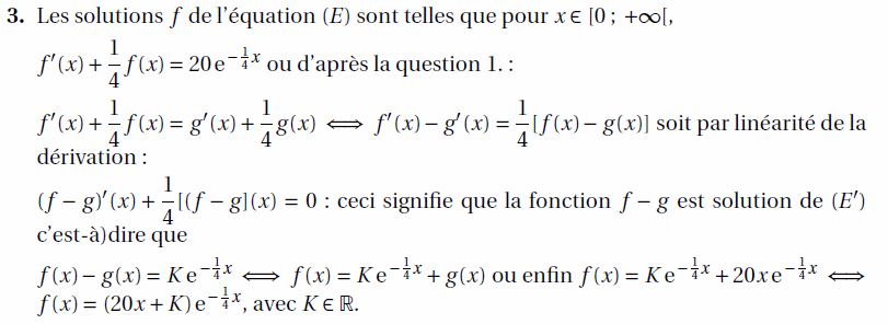 �quations diff�rentielles